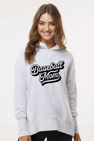 French Terry Hoodie - Baseball Mom