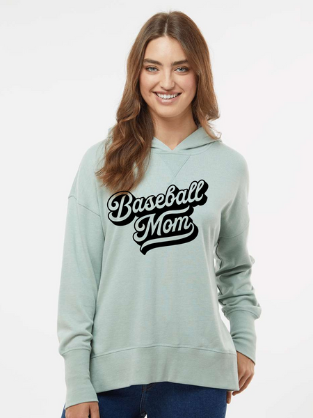 French Terry Hoodie - Baseball Mom