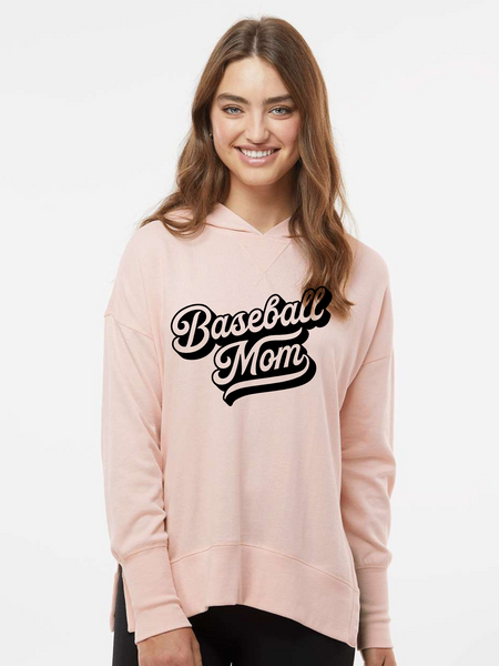 French Terry Hoodie - Baseball Mom