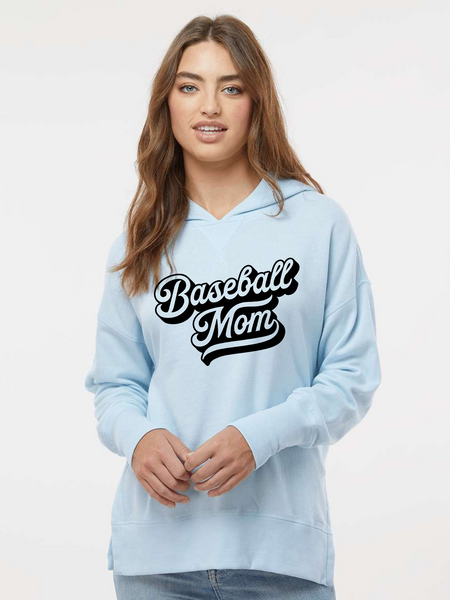 French Terry Hoodie - Baseball Mom