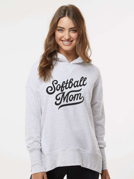 French Terry Hoodie - Softball Mom