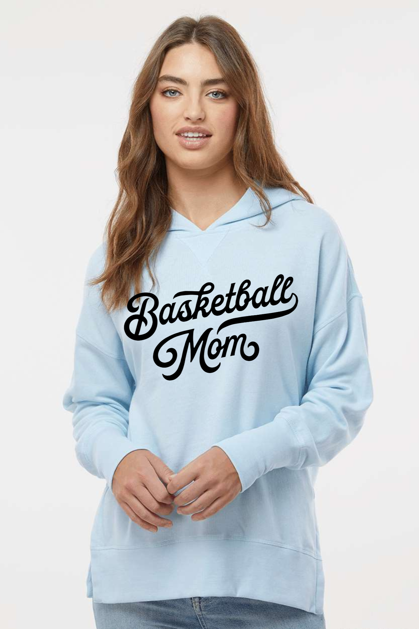 French Terry Hoodie - Basketball Mom