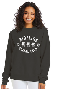 Sideline Social Club Garment Dyed Crewneck