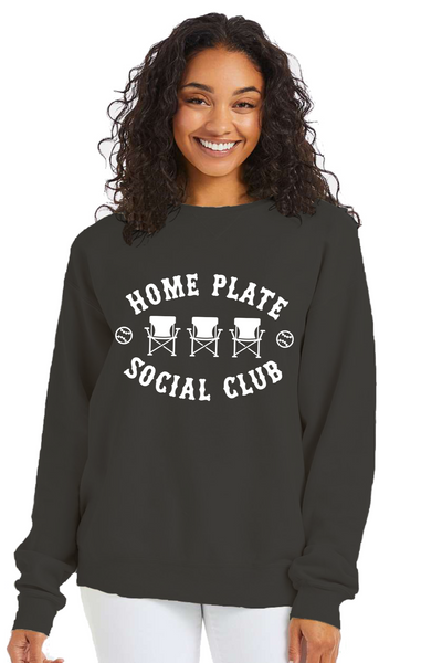 Home Plate Social Club Garment Dyed Crewneck