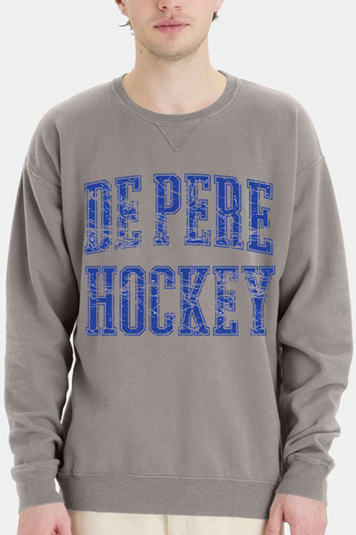 De Pere Hockey Garment Dyed Crewneck