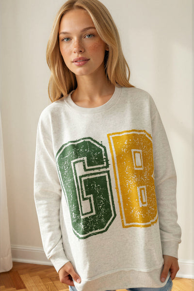 Garment Dyed Crewneck Sweatshirt - GB