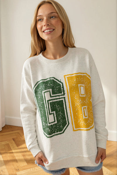 Garment Dyed Crewneck Sweatshirt - GB