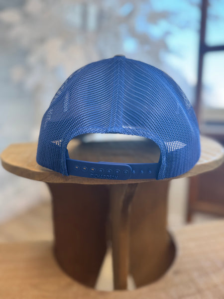 De Pere Voyageurs Grey Snapback Trucker Hat