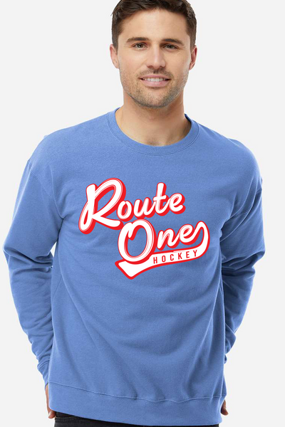 Route 1 Blue Crewneck