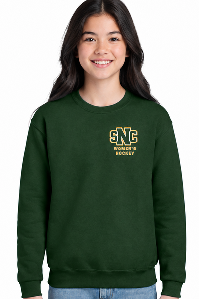 SNC Women's Hockey "Our House" Crewneck Sweatshirt (Youth/Unisex)