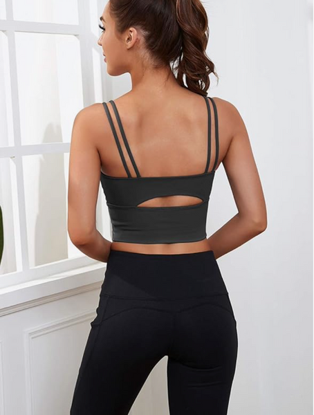 GBPV Spaghetti Strap Sports Bra