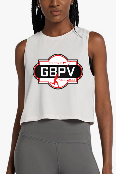 GBPV Performance Crop Tank - White