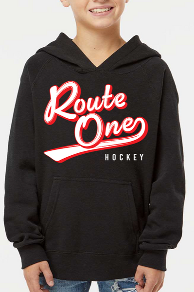 Youth - Route 1 Vintage Cotton/Poly Hoodie