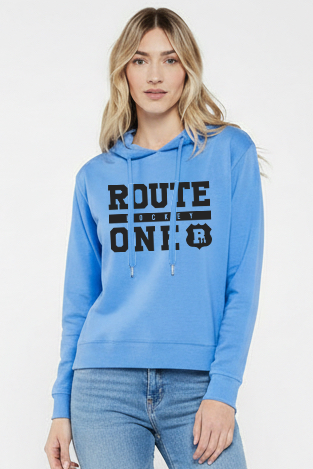 Women's Vintage Wash Hoodie - Blue