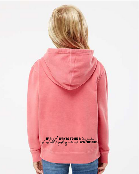 Girl's Basketball Hoodie - 4 Colors