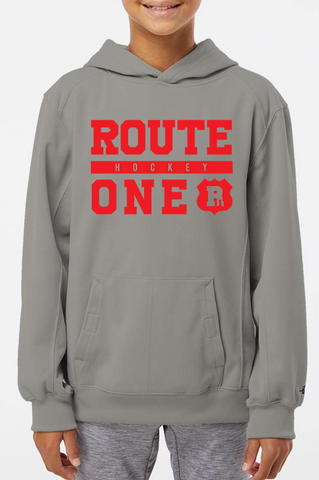 Youth - Route 1 Youth Dri-Fit Hoodie