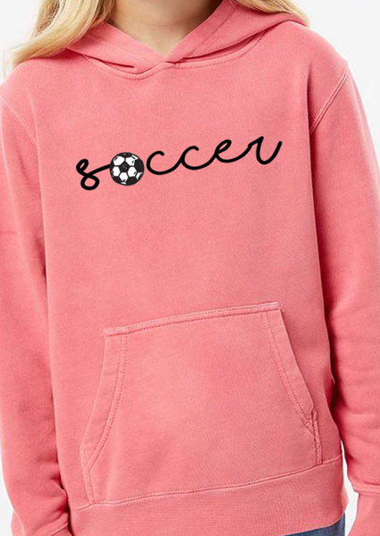 Girl's Soccer Hoodie - 4 Colors